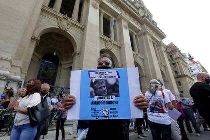 Organizaciones kirchneristas marcharon a Tribunales por el fallo contra Amado Boudou