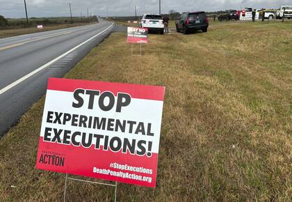 Organizaciones y grupos se oponen a la pena capital por hipoxia con nitrógeno