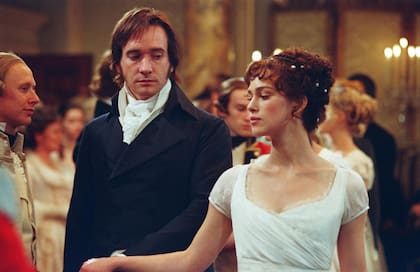 Orgullo y prejuicio, con Matthew Macfadyen como Darcy, uno de los roles más populares "de época" de Knightley