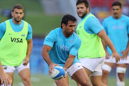 Orlando, en el entrenamiento de los Pumas, que dieron un salto de calidad
