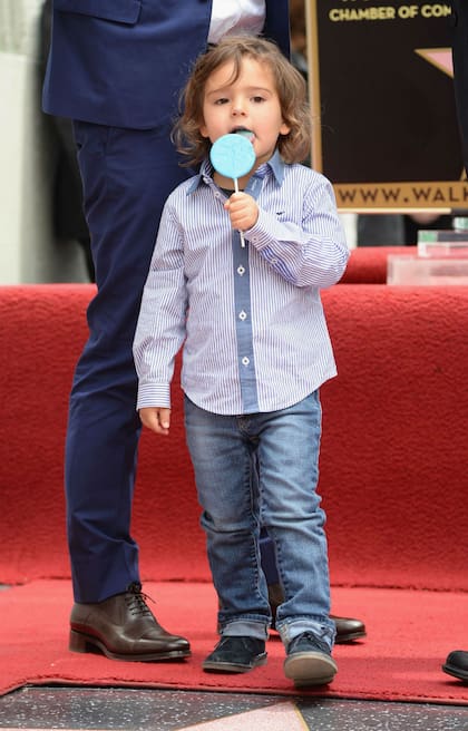 Orlando y su hijo Flynn, una nueva estrella