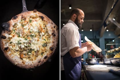 Orno ofrece una reinterpretación de la pizza napolitana.