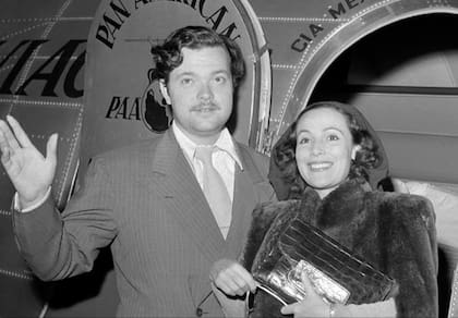 Orson Welles y Dolores del Río