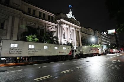 os camiones de UBA En Acción