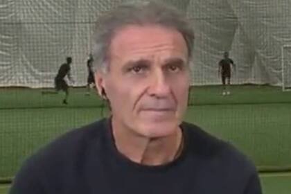 Oscar Ruggeri no quería jugar pero al final cedió