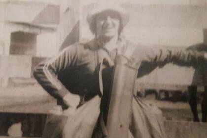 Oscar en sus comienzos como cafetero ambulante