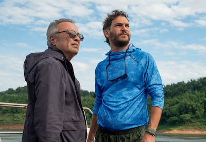 Oscar Martínez y Matías Mayer, como padre e hijo en El último gigante