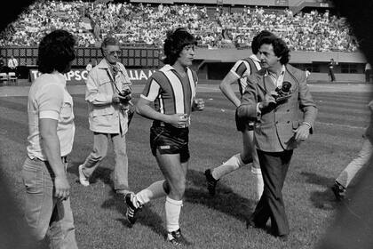 Oscar Ortiz en River, 1979