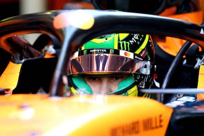 Oscar Piastri fue el más rápido en la FP2 y sueña con ganar el Gran Premio de su propia casa