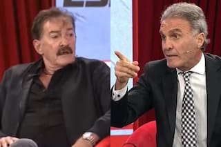 Cómo siguió el enfrentamiento de Ricardo La Volpe y Oscar Ruggeri en el corte del programa