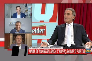 Oscar Ruggeri sorprendió en vivo a Sebastián Domínguez