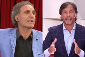 La reacción de Ruggeri cuando Gustavo López comparó a Nacho Fernández con Ortega