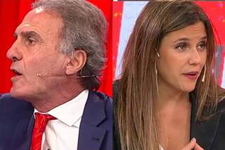 El picante cruce entre Oscar Ruggeri y Luciana Rubinska en medio de una entrevista