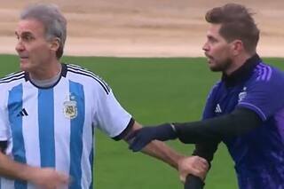 El picante cruce entre Ruggeri y Vignolo en el partido “Desafío” de ESPN