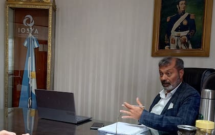 Oscar Sagás, presidente de Iosfa