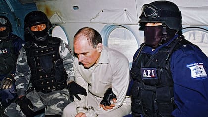 Osiel Cárdenas Guillén, cabecilla de "Los Zetas" el día de su arresto