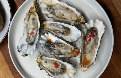 Ostras, uno de los lujos que suelen ofrecer