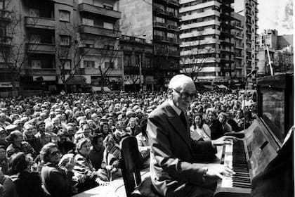 Osvaldo Pugliese, uno de los homenajeados de esta edición de Tango BA