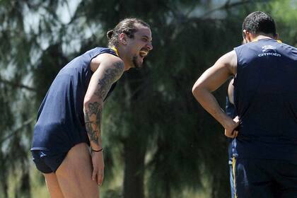 Osvaldo, el delantero que trajo Boca para que juegue con Tevez