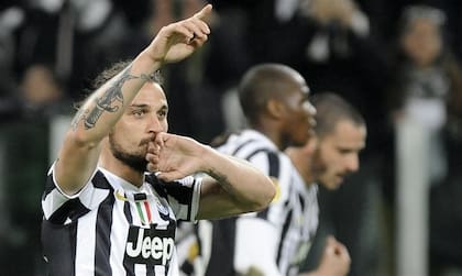 Osvaldo fue campeón de la liga italiana con la Juventus