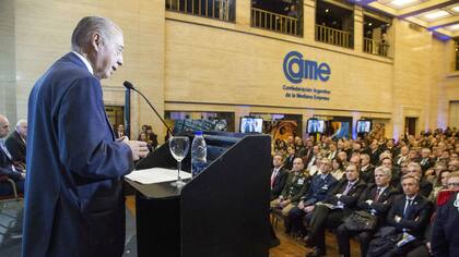 Osvaldo Cornide fue titular de CAME hasta 2017; su período de presidencia se extendió durante 16 años