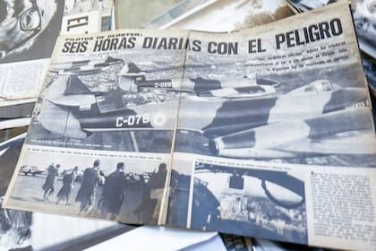 Osvaldo Dubini contó con lujo de detalles cómo fue que realizó esta formidable fotografía con los aviones Gloster en el aire