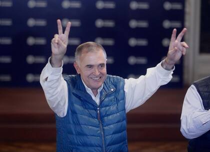 Osvaldo Jaldo festejó su triunfo en las elecciones en Tucumán