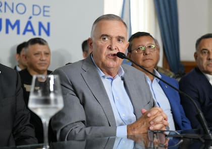 Osvaldo Jaldo, gobernador de Tucumán