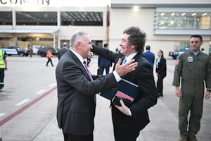 Osvaldo Jaldo recibió a Javier Milei en Tucumán