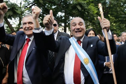 Osvaldo Jaldo y Juan Manzur mantienen un enfrentamiento por la sucesión en 2023