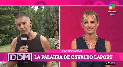 Osvaldo Laport habló sobre la salud de su amigo (Foto: captura TV)