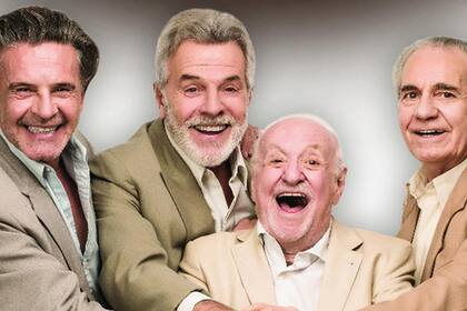 Osvaldo Laport, Víctor Laplace, Pepe Soriano y Hugo Arana: cuatro grandes en Rotos de amor