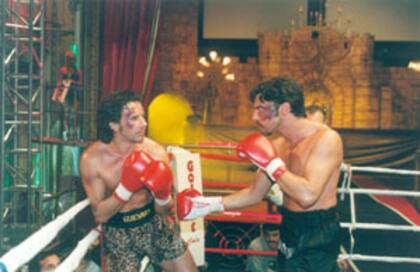 Osvaldo Laport y Fabián Mazzei como Guevara y Garmendia, los populares boxeadores de "Campeones"