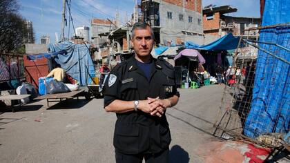 Osvaldo Mato, jefe del cuerpo de Prevención Barrial de la PFA: “Buscamos empatía con los vecinos”