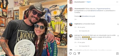 Osvaldo y Maradona, otra vez juntos (Foto: Captura Instagram/@chusmeteando1)