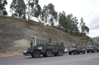 Otavalo, una ciudad sitiada y casi sin provisiones debido a prolongado paro indígena en Ecuador