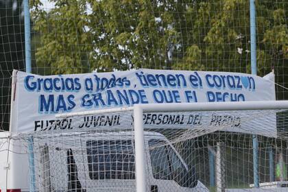 Otra de las banderas de agradecimiento