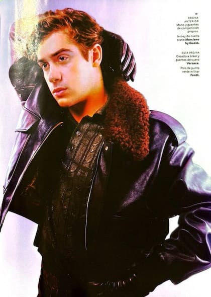 Otra de las fotos de Colapinto entre los personajes del año. Foto: X