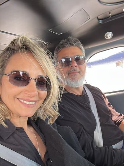 Otra de las fotos que la exvedette publicó en su perfil de Instagram junto a su futuro marido