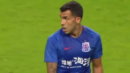 Otra discreta tarea de Tevez en la Superliga china