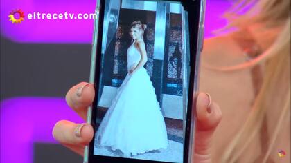 Otra foto del cumpleaños de 15 de Laurita Fernández (Foto: Captura de video)