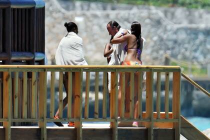 Otra imagen del cantante en Punta Cana, esta vez tomadas en mayo de 2011