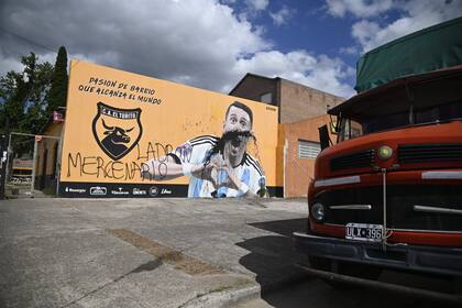 Otra imagen del mural vandalizado