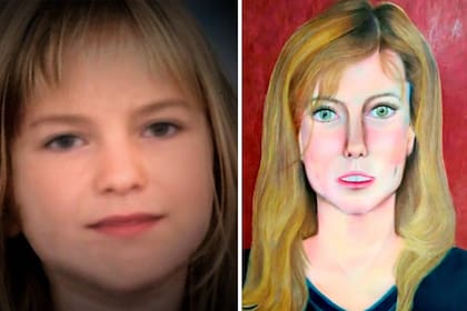 Otra imagen digitalizada y una ilustración son las proyecciones más recientes de cómo se vería Madeleine a los 17 años