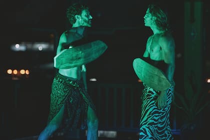 Otra intantánea de Cocodrilo que, según cuentan, agota localidades todas las noches.