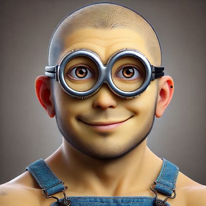 Otra interpretación de la IA de OpenIA sobre cómo se verían los Minions en la vida real