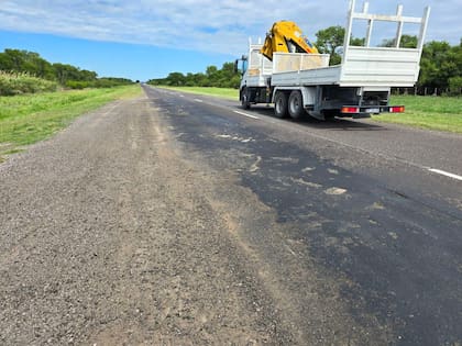 Otra postal de la ruta 11 en Santa Fe
