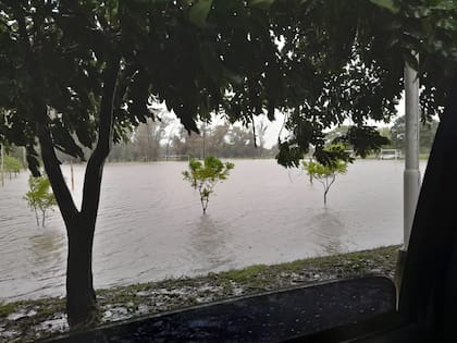 Otra postal de los excesos hídricos