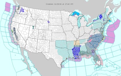 Otra ráfaga ártica se dirigirá hacia el sur por las llanuras del norte y marcará un claro descenso de las temperaturas