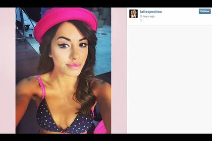 Otra selfie tomada en el backstage de la producción